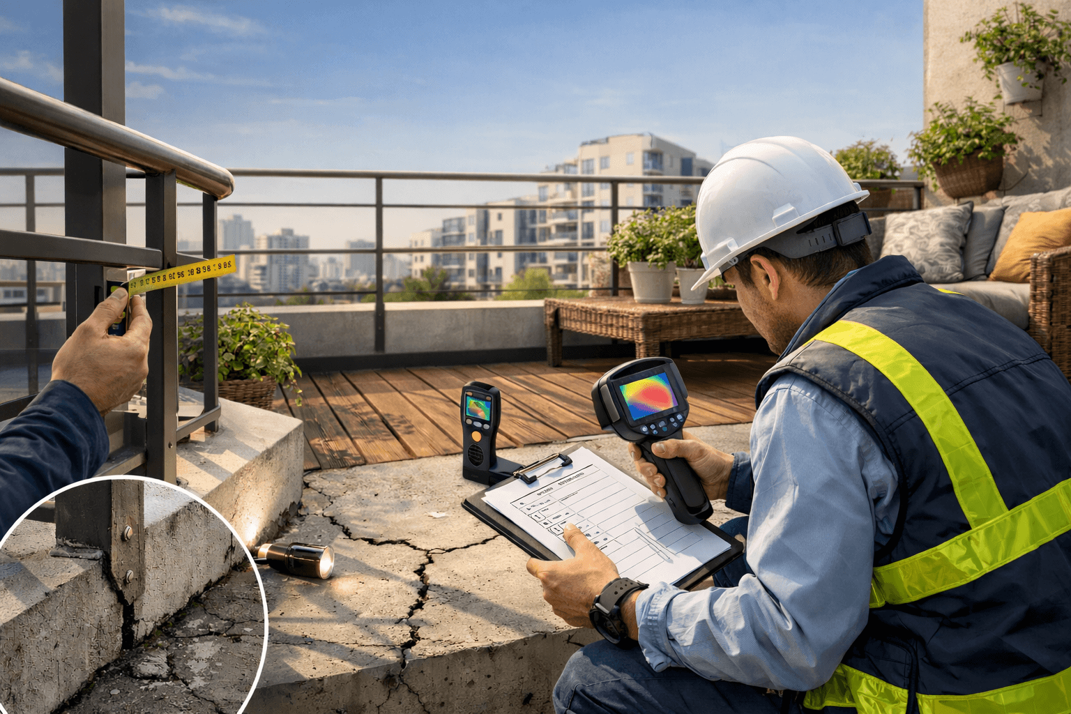 Balcony inspection and repair services in Southern California