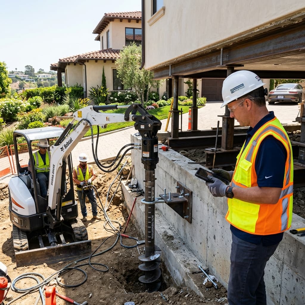 Glendale Foundation Repair: Hillside Stabilization & Retaining Walls
