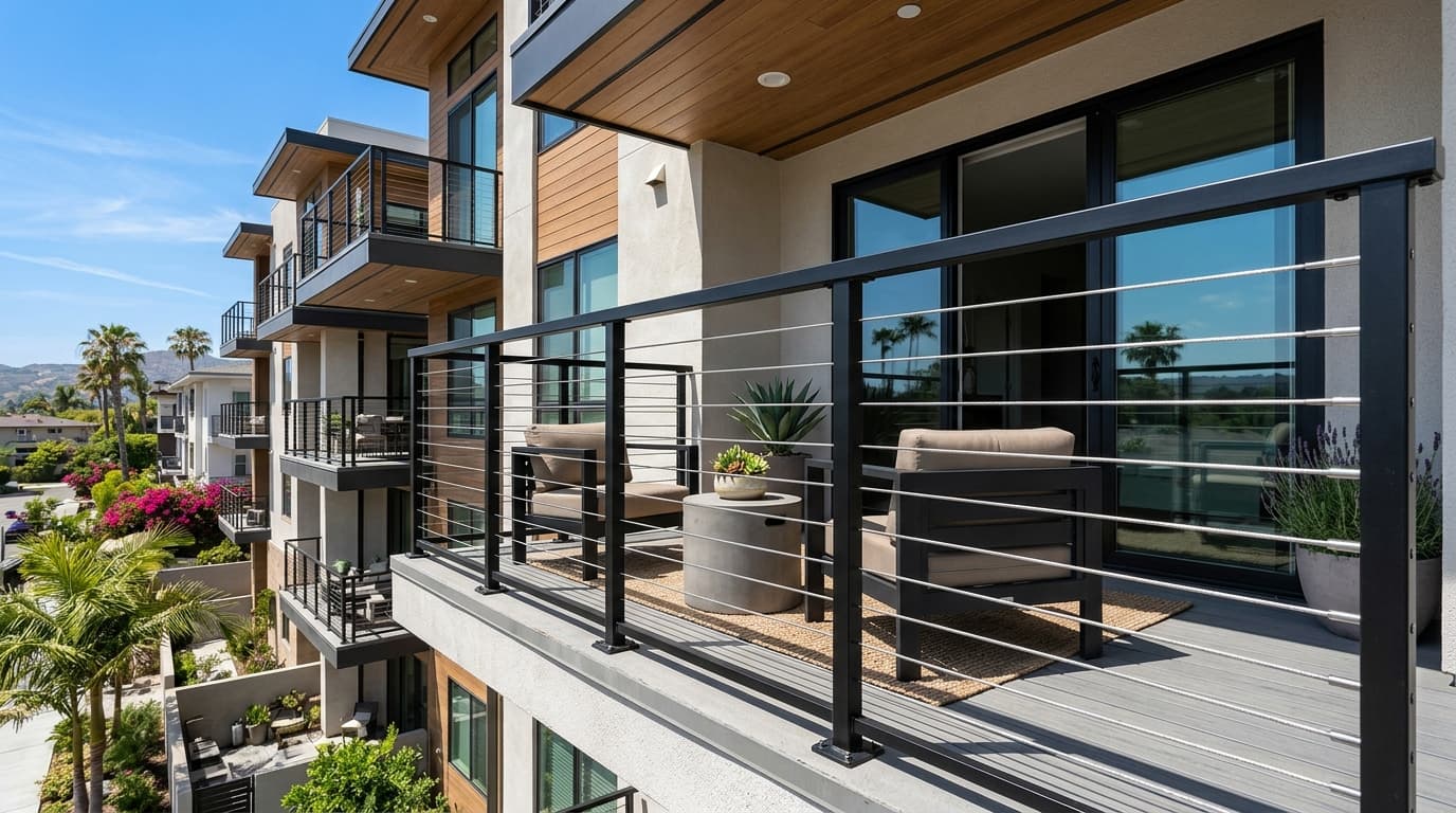 Balcony Guardrails & Railing Systems